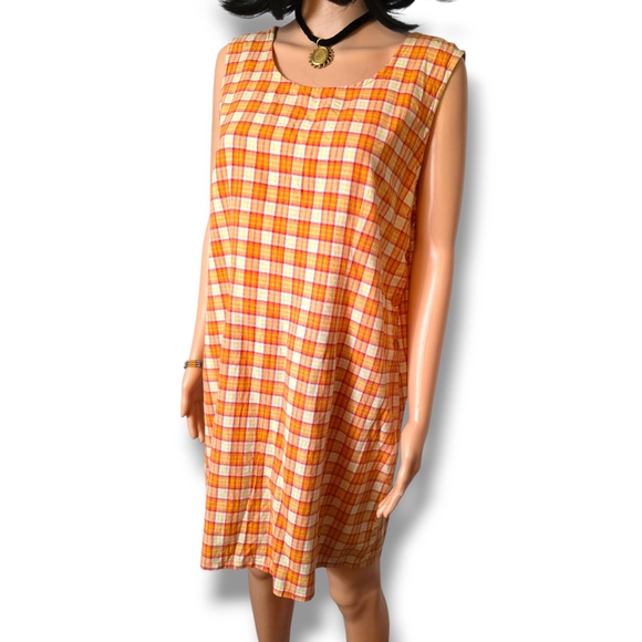 🧡Vintage 90's Jumper Dress - Picture 8 of 12